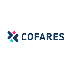 Logo Cofares — cliente de Corporate Frame